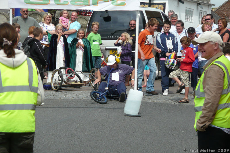 P1030045 Soap Box Derby Start